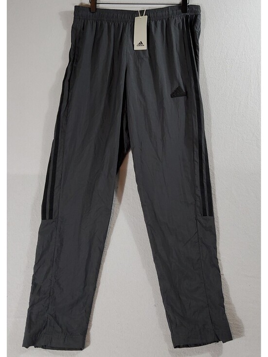 adidas Other - Adidas M TRIO Woven Soccer Training Pants GRAY Men's Size M Track Tapered Leg
